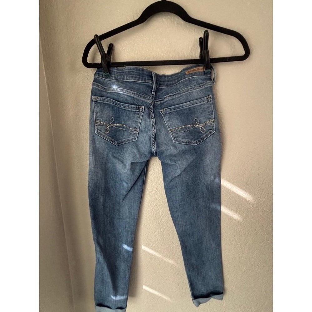 Women's‎ Denizen Boyfriend Jeans 0 - W24" Waist Cuffed Stretch